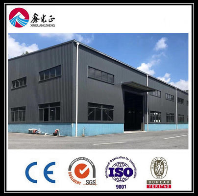 Construcciones prefabricadas industriales resistentes al viento Estructura de acero Ventana de aleación de aluminio