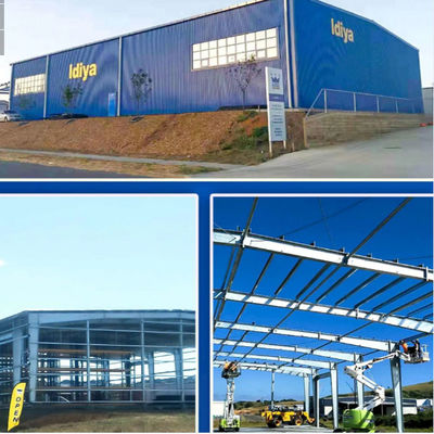 Tipo de edificio de almacenamiento de estructura de acero OEM Certificado SGS
