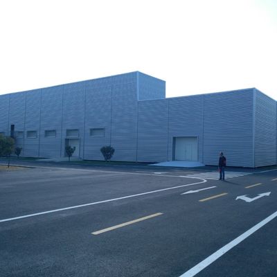 CE Edificio de almacén prefabricado Acero soldado galvanizado económico tipo H