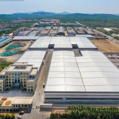 Almacén de estructura de acero ASTM aislamiento acústico Almacén de acero prefabricado