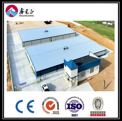 Cuadro de construcción de metal por encargo Partes de acero de estructura de acero corrugado