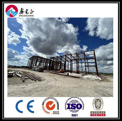 Almacén de estructura de acero ODM Almacén de marco de portal galvanizado