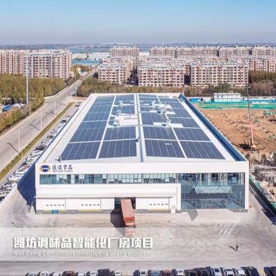 Edificios de talleres de acero resistentes al viento Edificios estructurales de acero ligero