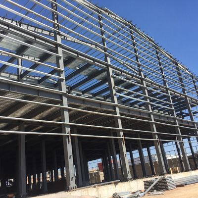 Almacén de estructura de acero personalizable para grandes fábricas con diseño libre