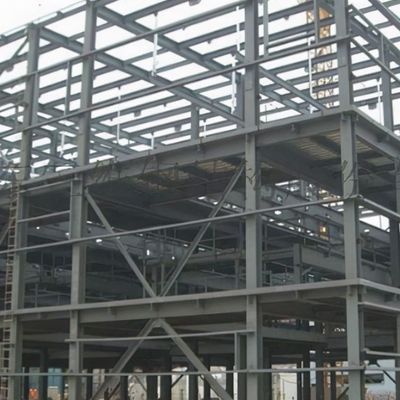 Construcción rápida Estructura de acero Almacén Edificio de oficinas medioambientales