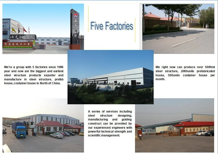 Construcción de estructuras de acero moderno Construcción de almacenes industriales de acero galvanizado 9
