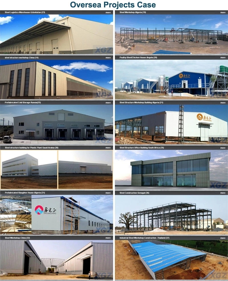 Q235 Taller de estructuras de acero Almacén prefabricado de metales Certificado SGS 10