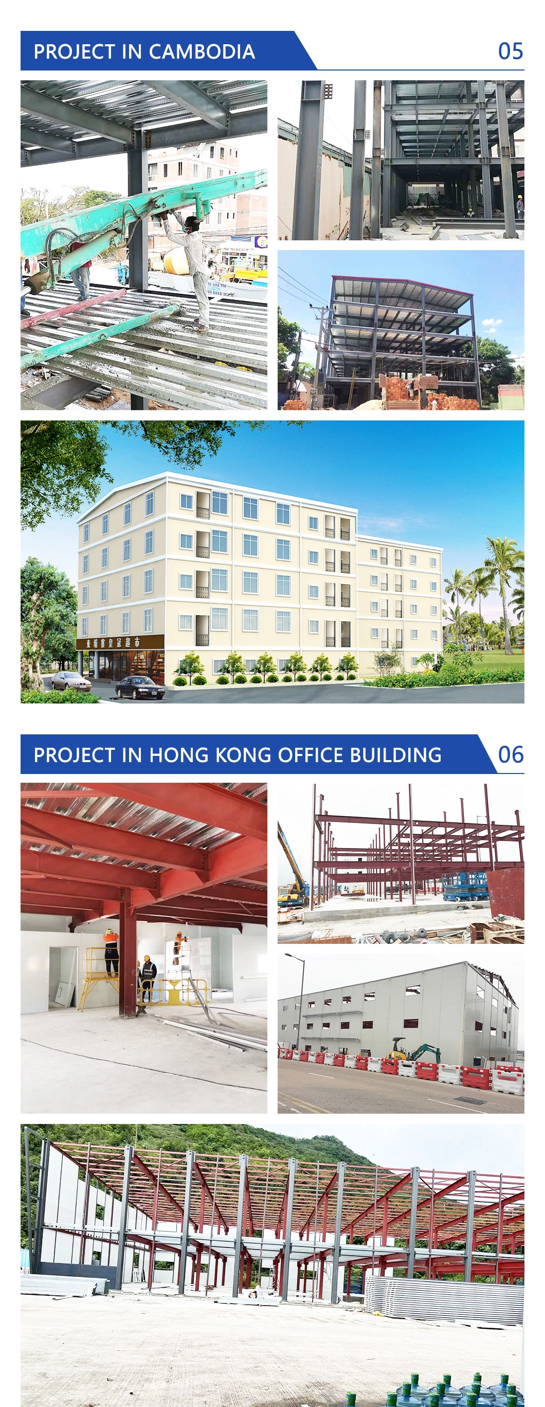 Q235 estructura de acero Warehouse 2