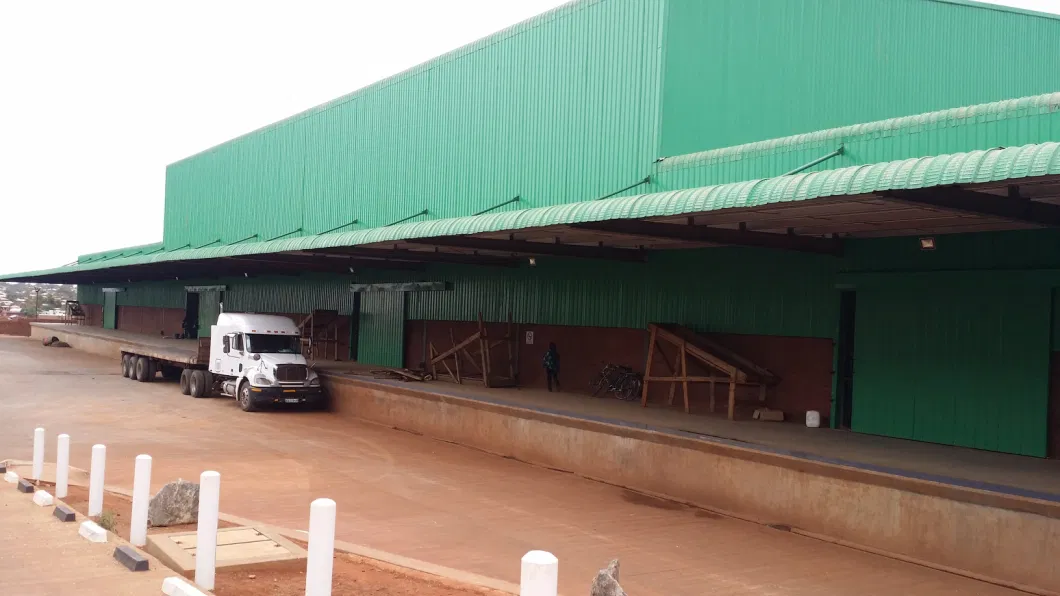 Pintura Edificio de estructuras de acero OEM Almacén de estructuras de acero prefabricado 5