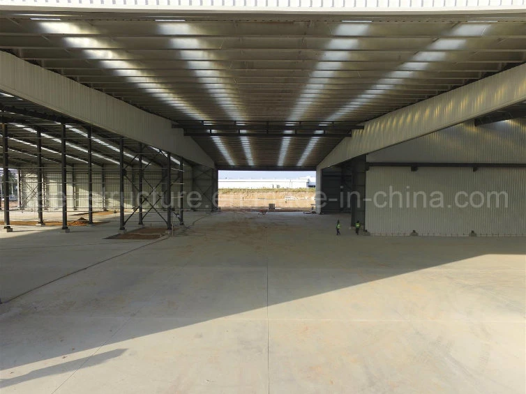 Q235B Edificio de estructuras prefabricadas de acero Certificado SGS para taller 1